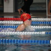 Anna Segerer erreichte den 3. Platz über 50m Brust